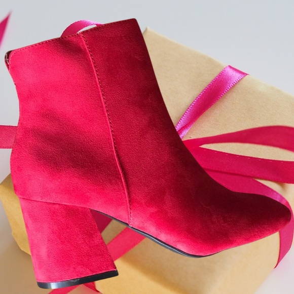 BAMBOO | Shoes | Bamboo Moody Red Round 